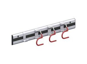 4001116019128 - Alfer - Gerätehalter Typ 12 mit coaxis®-Profil 100 cm breit Wandhalter Halter