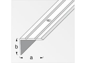 4001116074424 - alfer Treppenprofil 2 m 25 x 20 mm Aluminium eloxiert bronze