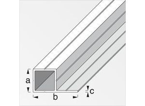 4001116258916 - Quadratrohr 235 x 455 x 1000 mm Vierkantrohr Vierkantprofil Hohlprofil - Alfer