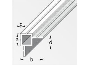 4001116260100 - Quadratrohr 235 x 455 x 1000 mm Vierkantrohr Vierkantprofil Hohlprofil - Alfer