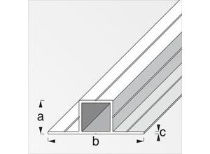 4001116260902 - Quadratrohr 235 x 675 x 1000 mm Vierkantrohr Vierkantprofil Hohlprofil - Alfer