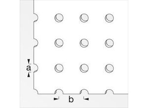 4001116378522 - Rundlochblech 300 x 1000 mm Bleche Lochblech - Alfer