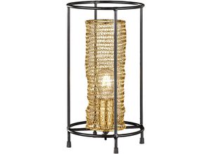 4001133501576 - - Schreib Tisch Lampe Wohn Zimmer Leuchte Käfig Bienen Waben Nacht-Licht gold Leuchte Honsel 50157