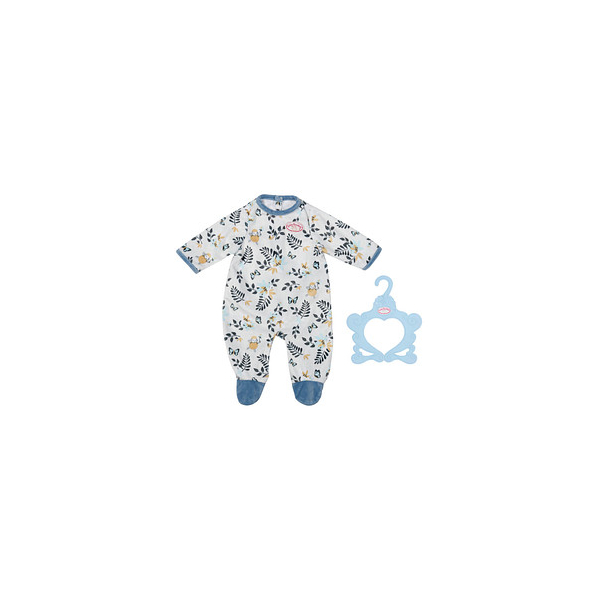 4001167706824 - Baby Annabell® Strampler blau Blätter 43cm Puppenzubehör