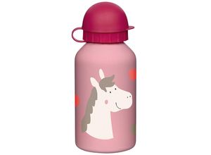 4001190250905 - Edelstahl Trinkflasche Pony OnTour 350 ml rosa