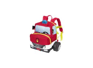 4001190252510 - Sigikid Rucksack Feuerwehrauto 25 x 28 x 18 cm