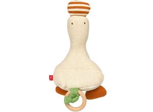 4001190396764 - Sigikid - Strick-Greifling GANS in beige