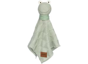 4001190397495 - Sigikid - Strick-Schnuffeltuch FROSCH in mint