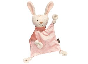 4001190397723 - Sigikid - Schmusetuch YELLOW SUNSHINE HASE in rosa