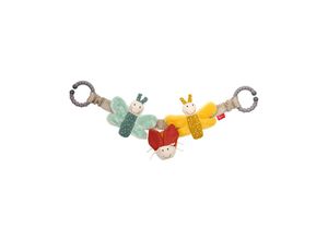 4001190432257 - Sigikid - Kinderwagenkette YELLOW SUNSHINE SCHMETTERLING in bunt