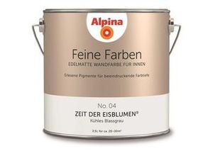 4001244758616 - Feine Farben No 04 Zeit der Eisblumen 25 L kühles blassgrau edelmatt Aktionspreis für Stammkunden vom 30122023 bis zum 07012024