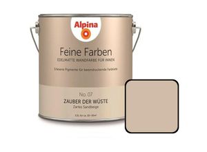 4001244758647 - Feine Farben No 07 Zauber der Wüste 25 L zartes sandbeige edelmatt Aktionspreis für Stammkunden vom 30122023 bis zum 07012024