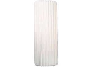 4001250563556 - Bodenvase CASABLANCA BY GILDE Vase Fjord weiß H 58 cm weiß B16cm H58cm T16cm Ø16cm Keramik Vasen 4001250563556 - Bodenvase CASABLANCA BY GILDE Vase Fjord weiß H 58 cm weiß B16cm H58cm T16cm Ø16cm Keramik Vasen