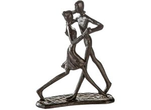 4001250746089 - Dekofigur CASABLANCA BY GILDE Skulptur Paar Dancing braun H 17 cm braun B13cm H17cm T8cm Eisen Dekofiguren