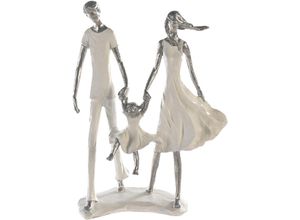 4001250798040 - Dekofigur CASABLANCA BY GILDE Skulptur Familie Family weiß H 12 cm weiß B31cm H12cm T23cm Kunstharz Dekofiguren