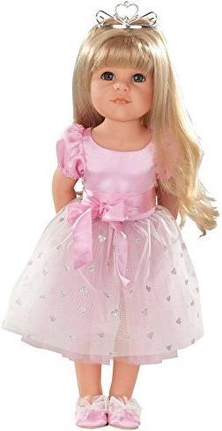 4001269590727 - Götz - Puppe - Hannah als Prinzessin - 45-50 cm - mit Kleidung und Haaren - Rosa