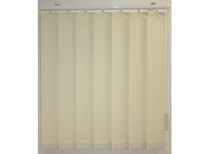 4001442246618 - Lamellenvorhang Montana Jalousien Gr 240 cm 100 cm beige (creme) Lamellen Wunschmaß