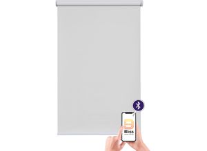4001442314751 - Elektrisches Rollo San Francisco Rollos Gr 180 cm stufenlos positionierbar Rollo einzeln 160 cm grau (grau weiß) Verdunkelungsrollos appgesteuert via Bluetooth mit Motor und Akku weißer Fallstab 4001442314751 - Elektrisches Rollo San Francisco Rollos Gr 180 cm stufenlos positionierbar Rollo einzeln 160 cm grau (grau weiß) Verdunkelungsrollos appgesteuert via Bluetooth mit Motor und Akku weißer Fallstab