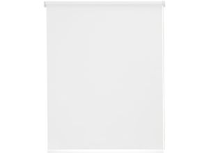 4001442725441 - Seitenzugrollo Youngstyle Uni weiß (weiß weiß) B122cm H180cm Polyester Aluminium Kunststoff Rollos