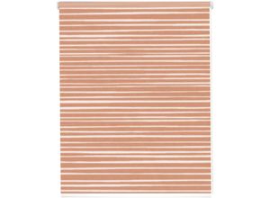 4001442812592 - Seitenzugrollo StartUp Style Stripes rot (rot weiß) B142cm H180cm Polyester Aluminium Kunststoff Rollos