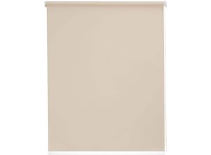 4001442821150 - Seitenzugrollo Eco-Line Upcycling Rollos Gr 220 cm stufenlos positionierbar 142 cm beige (sand) Seitenzugrollos nachhaltig