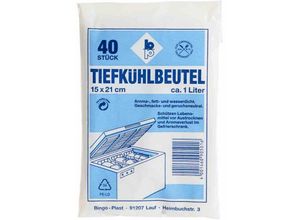 4001460905016 - Mm_unverified_brand - Tiefkühlbeutel 10 l 15 x 21 cm 40 Stück