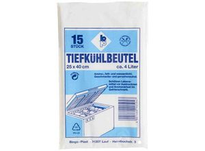 4001460905047 - Mm_unverified_brand - Tiefkühlbeutel 40 l 25 x 40 cm 15 Stück