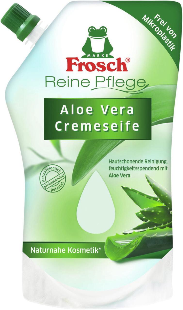 4001499197475 - Frosch Seife Aloe Vera 500ml Flüssigseife weiß grün