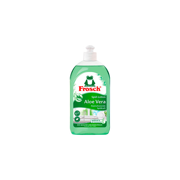 4001499964510 - Handspülmittel Aloe Vera Lotion feuchtigkeitsspendend grün Flasche mit 500 ml