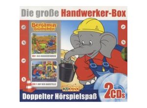 4001504125219 - Benjamin Blümchen Band 109 118 Handwerker Box (2 Audio-CDs) - Benjamin Blümchen (Hörbuch)