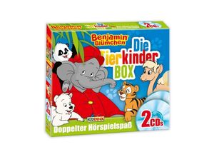 4001504125530 - Benjamin Blümchen - Benjamin Blümchen - Die Tierkinder-Box2 Audio-CD - Benjamin Blümchen (Hörbuch)