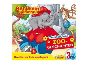 4001504125813 - Benjamin Blümchen - Benjamin Blümchen - Tierisch tolle Zoogeschichten3 Audio-CD - Benjamin Blümchen (Hörbuch)