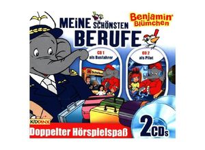 4001504125899 - Benjamin Blümchen - Benjamin Blümchen - Berufe-Box - als Pilot als Busfahrer2 Audio-CDs - Benjamin Blümchen (Hörbuch)