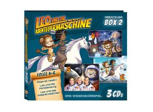 4001504128227 - Leo & die Abenteuermaschine 3er CD-BoxBox23 Audio-CD - Leo und die Abenteuermaschine (Hörbuch)