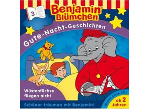 4001504250133 - Benjamin Blümchen Gute-Nacht-Geschichten -Wüstenfüchse fliegen nicht - Benjamin Blümchen (Hörbuch)