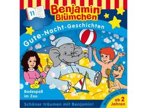 4001504250218 - Benjamin Blümchen Gute-Nacht-Geschichten -Badespaß im Zoo - Benjamin Blümchen (Hörbuch)