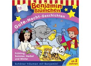 4001504250225 - Benjamin Blümchen Gute-Nacht-Geschichten -Frühling Sommer Herbst und Winter - Benjamin Blümchen (Hörbuch)