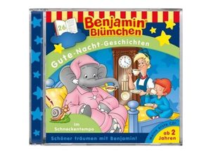 4001504250362 - Benjamin Blümchen Gute-Nacht-Geschichten - Im Schneckentempo 1 Audio-CD - Benjamin Blümchen (Hörbuch)