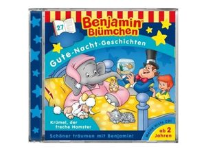 4001504250379 - Benjamin Blümchen Gute-Nacht-Geschichten - Krümel der freche Hamster 1 Audio-CD - Benjamin Blümchen (Hörbuch)