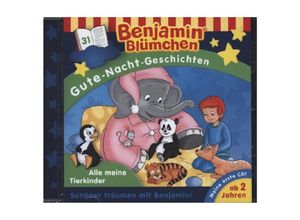 4001504250416 - Benjamin-Gute Nacht-Geschichten - Benjamin Blümchen Gute-Nacht-Geschichten - Alle meine Tierkinder1 Audio-CD - Benjamin Blümchen Benjamin Blümchen