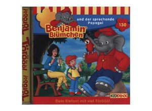 4001504255305 - Benjamin Blümchen - 130 - Benjamin Blümchen und der sprechende Papagei - Benjamin Blümchen (Hörbuch)