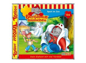 4001504255367 - Benjamin Blümchen - 136 - Spuk im Zoo - Benjamin Blümchen (Hörbuch)