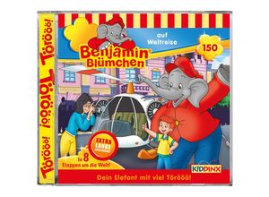 4001504255503 - Benjamin Blümchen - 150 - Benjamin Blümchen auf Weltreise - Benjamin Blümchen (Hörbuch)