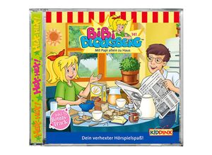 4001504256418 - Bibi Blocksberg - 141 - Mit Papi allein zu Haus - Bibi Blocksberg (Hörbuch)