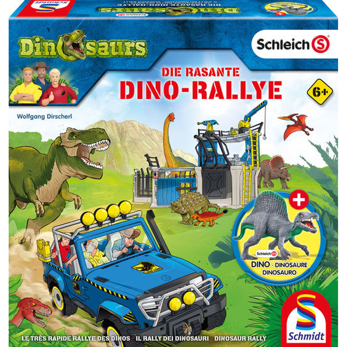 4001504406233 - Schleich Dinosaurs – Die rasante Dino-Rallye Brettspiel 4001504406233 - Schleich Dinosaurs – Die rasante Dino-Rallye Brettspiel