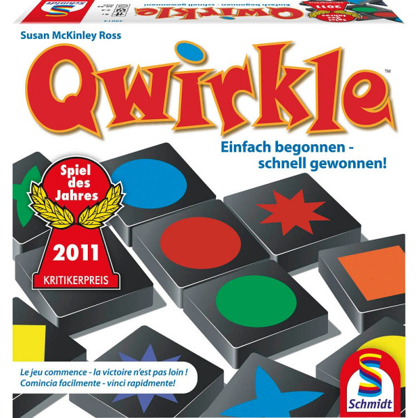 4001504490140 - Schmidt Spiele Qwirkle Spiel des Jahres 2011