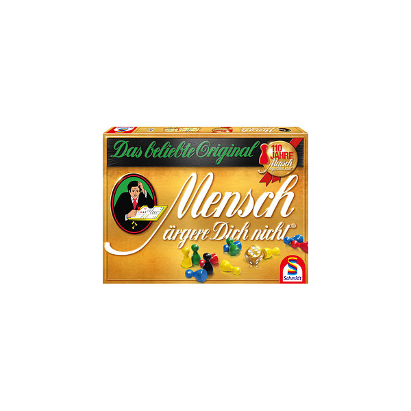 4001504492779 - Mensch ärgere dich nicht - Gold-Edition Brettspiel 4001504492779 Schmidt