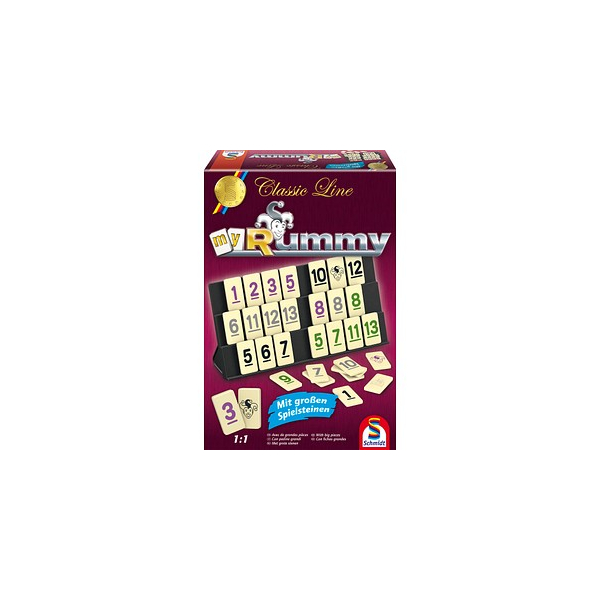 4001504492823 - Classic Line MyRummy mit großen Spielfiguren Überarbeitung