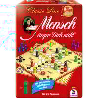 4001504494391 - Classic Line Mensch ärgere Dich nicht in Metalldose Brettspiel