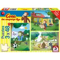 4001504564339 - Schmidt Puzzle 3x48 - Coco der neugierige Affe Mein Freund Coco 3x48 Teile (Puzzle)